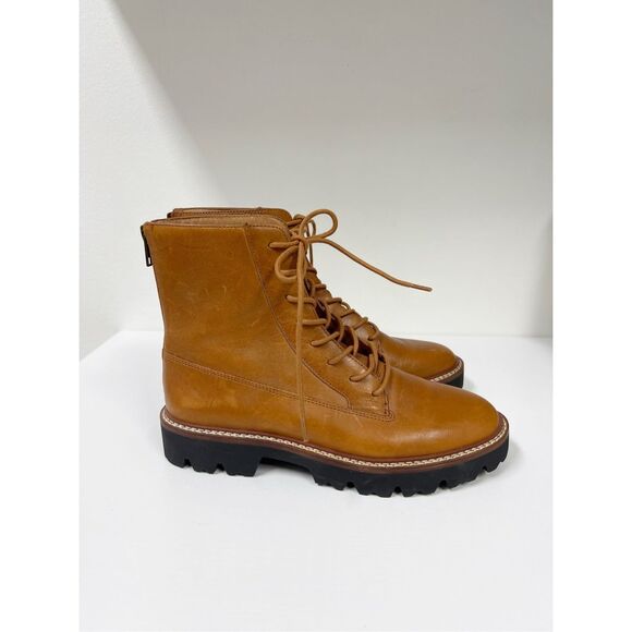 Madewell Womens Brown The Citywalk Lugsole Lace-Up Boot Size 6.5 - Picture 3 of 7